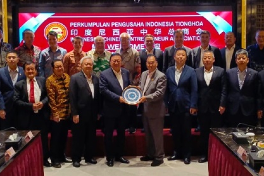 中国交通建设集团代表团拜访印尼中华总商会加强合作