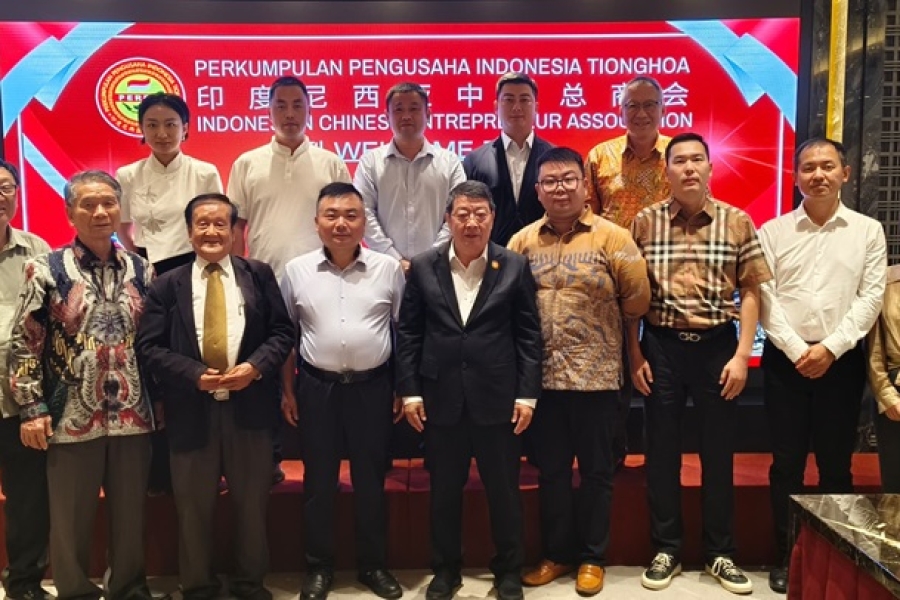 Delegation from The Shanghai Henan Shangqiu Chamber of Commerce visited Indonesian Chinese Entrepreneur Association to Strengthen Cooperation