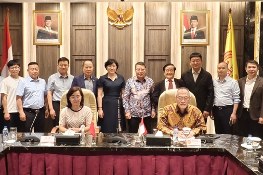 Linyi Municipal Bureau of Industry and Information Technology Delegation Visits Indonesian Chinese Entrepreneur Association to Strengthen Cooperation