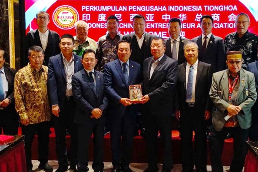 The China Asia Economic Development Association Visited Indonesian Chinese Entrepreneur Association to Enhance Exchanges